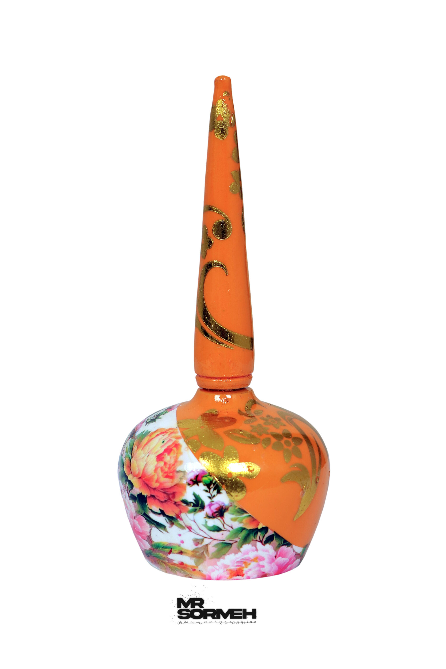 سورمه دان چوبی دکوپاژ طرح جادوی رنگی H-1021