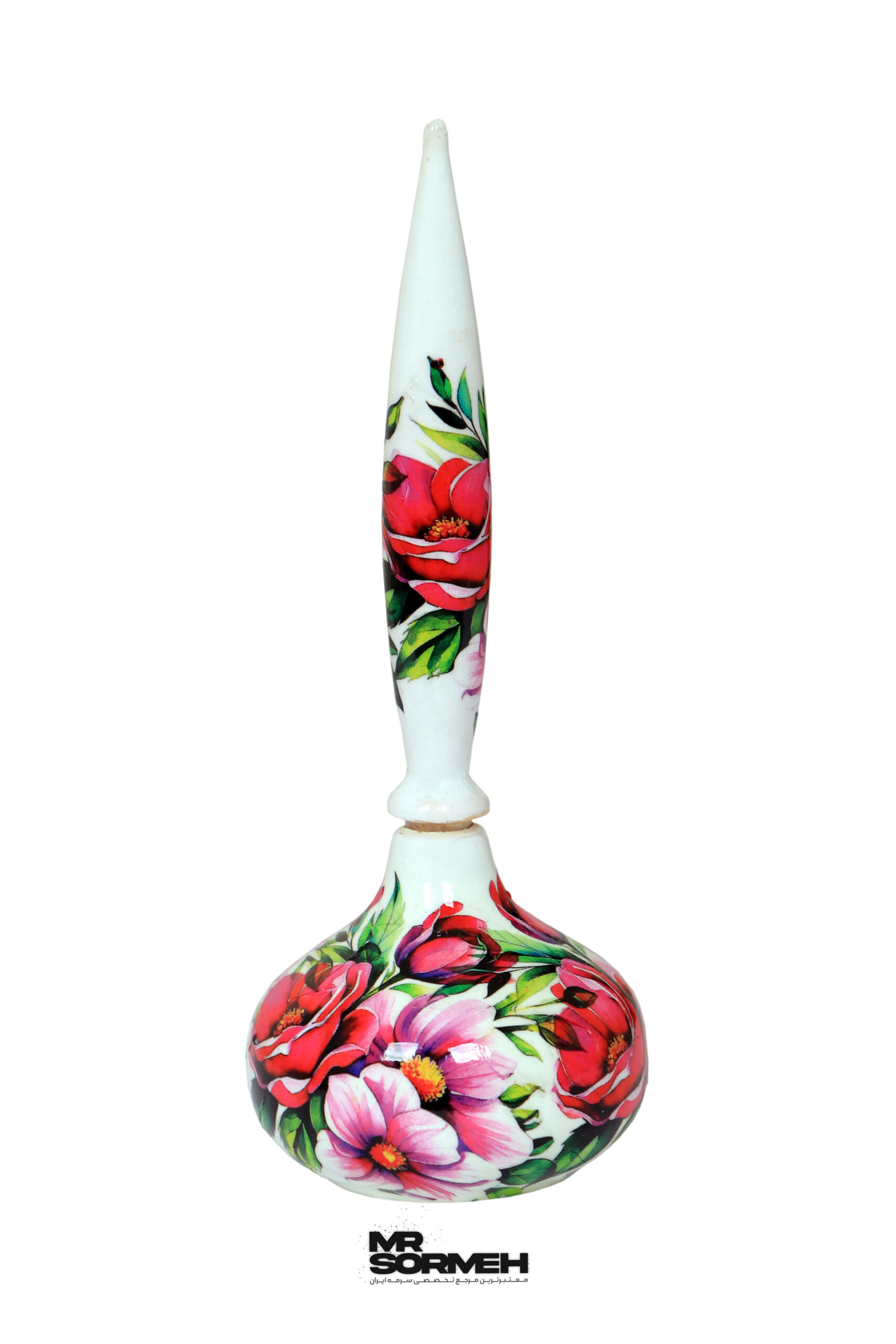 سرمه دان چوبی دکوپاژ طرح سحر H-1029