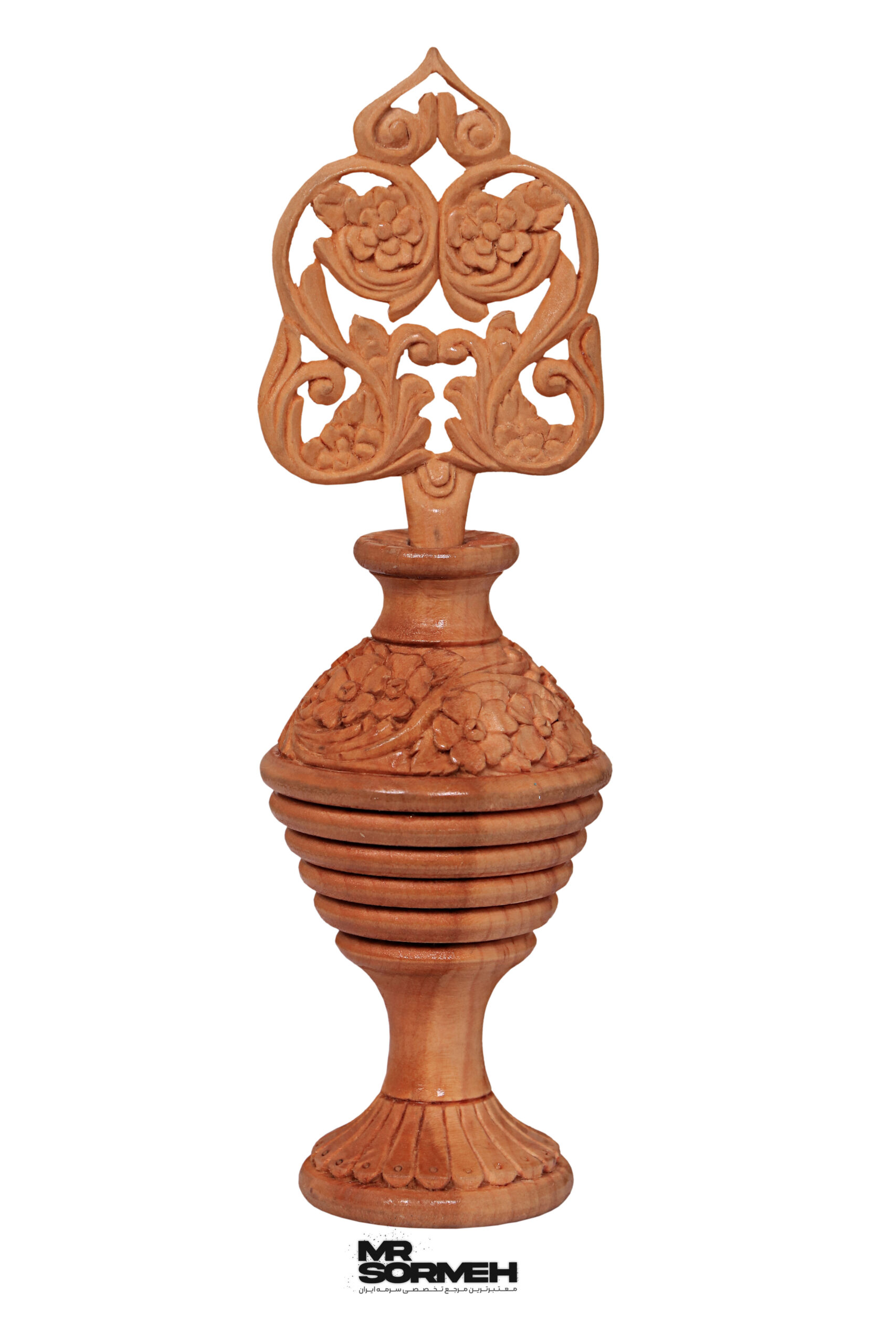 سرمه دان منبت رومیزی طرح مشبک H-1069